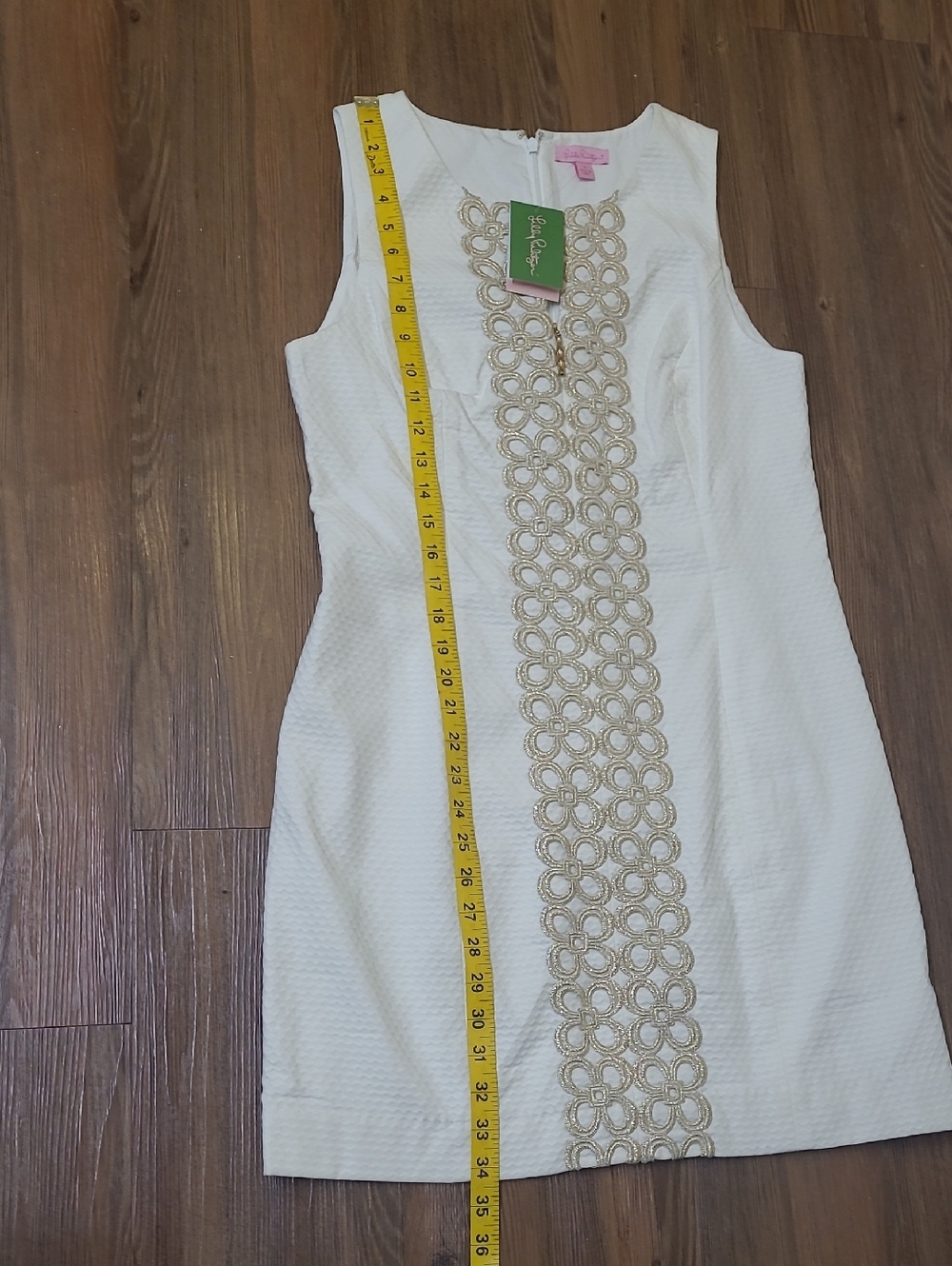 LILY PULITZER Dress Subcategory Classification 8 new color white - Picture 4 of 11